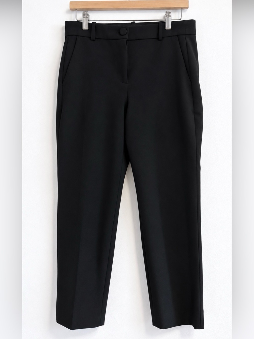 J.Crew Cameron High-Rise Ankle Pants Office Siren Black Women's 8P
